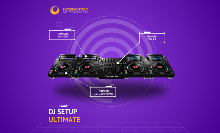 ULTIMATE: 2x CDJ 3000 + 2x CDJ 2000 + DJM A9