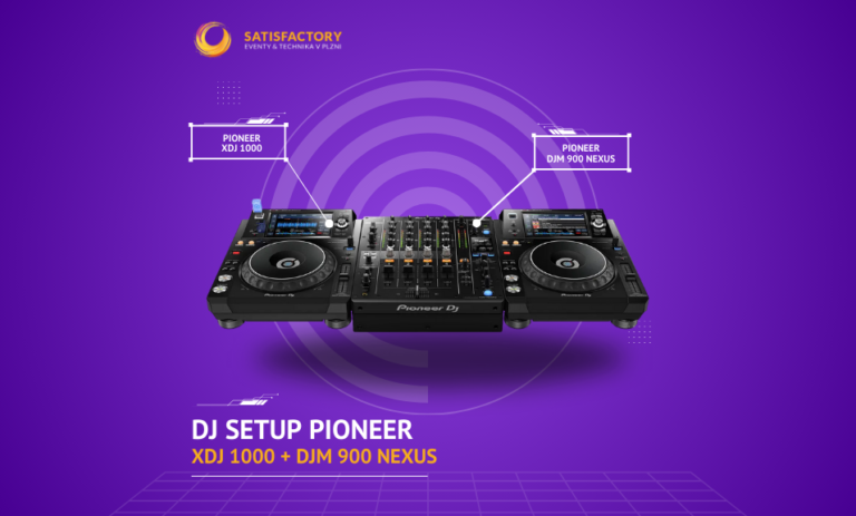 2x Pioneer XDJ 1000 + DJM 900 Nexus