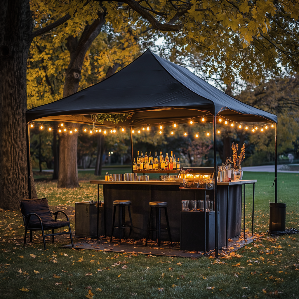 Bary, obsluha a terminály